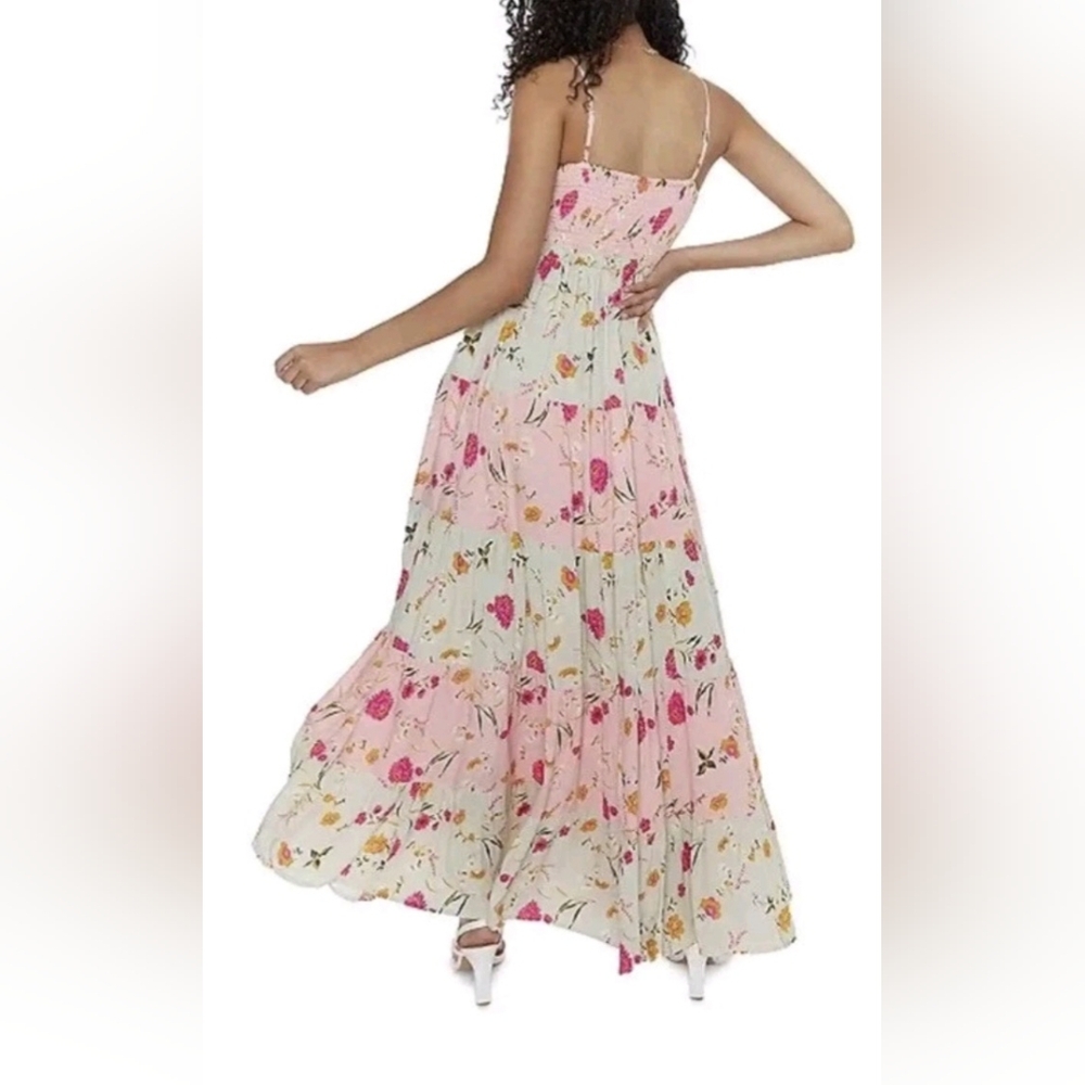 RAGA Pink Floral Maxi Dress - Picture 2 of 7